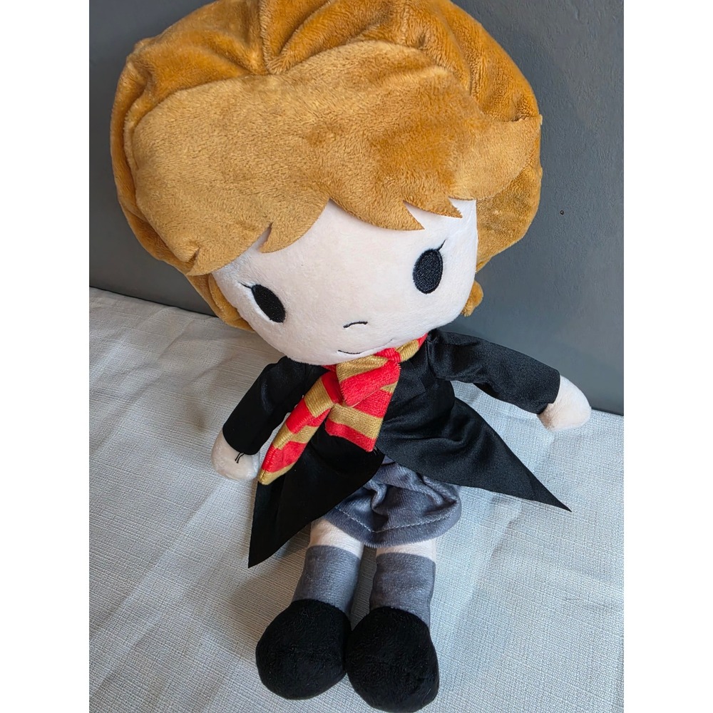 Harry Potter Hermione Plush Doll Hogwarts Uniform Gryffindor Scarf Wizard